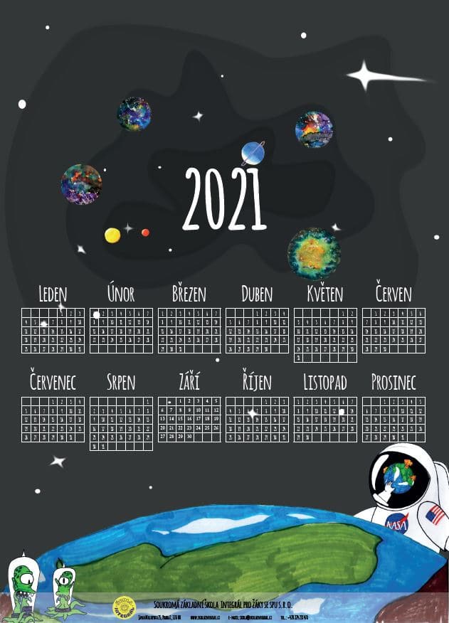 Kalendář Integrálu na rok 2021 1